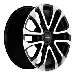 Khomen Wheels KHW1805 7.5x18 PCD6x139.7 ET25 DIA 106.1  Black FP