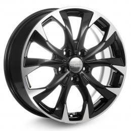 КиК Volkswagen Jetta (КС740) 7x17 PCD5x112 ET54 DIA 57.1  Алмаз-черный