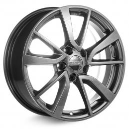 КиК Nissan Qashqai (КС699) 7x17 PCD5x114.3 ET40 DIA 66.1  Дарк платинум